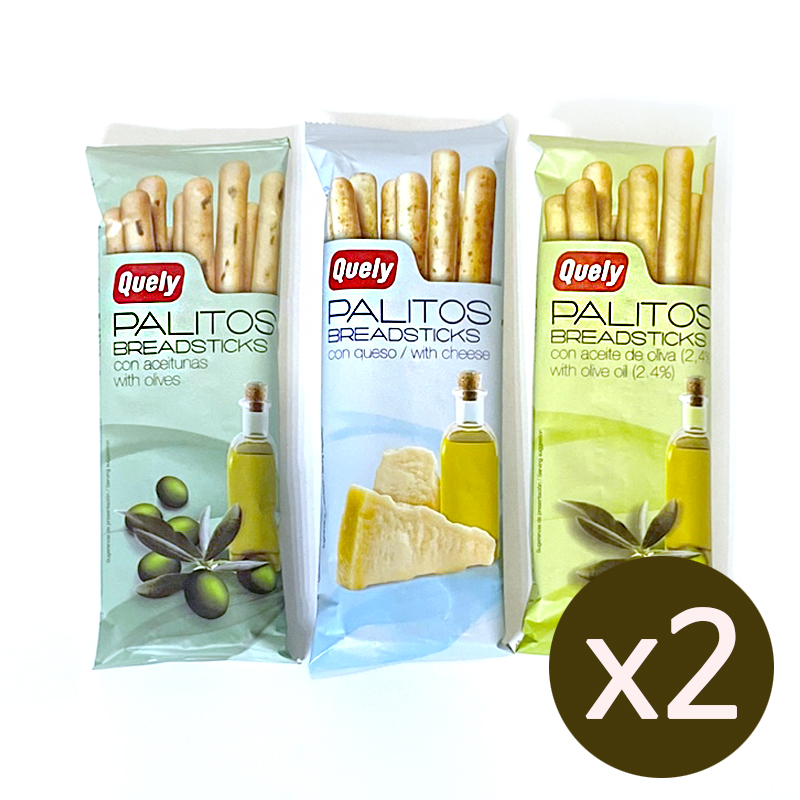 [3%]퀼리 브래드스틱 3종세트(오리지날,치즈,올리브) X 2